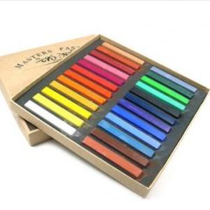 24 Colors Chalk Pastel Stick Vermicelli Chalk..