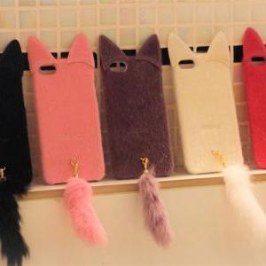 Lovely Soft Toy Cat IPhone 5 Case 3..