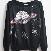 Space Astronaut Harajuku Sweater