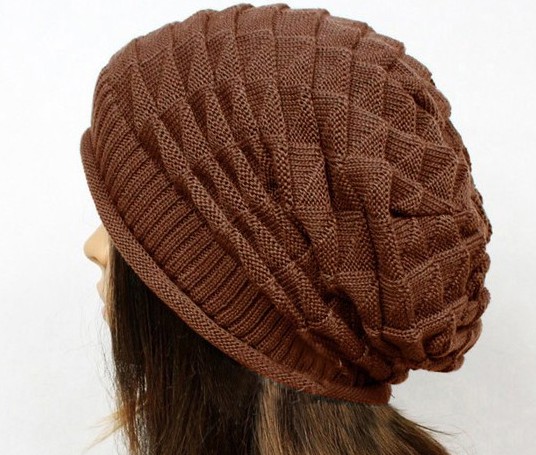 Women's Knit Hat Winter Autumn Hat Elastic Hat on Luulla