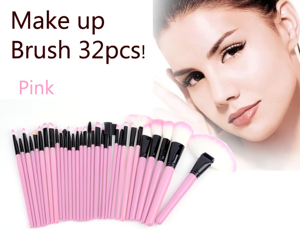 32 Pcs Makeup Brush Set Cosmetic Pencil Lip Liner Make Up Kit Holder Bag Pink Vkvzeg9gmik4hpxqen4up Uimvvwpavxi