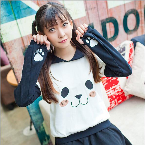 Cute Sailor Collar Panda Sweater #447