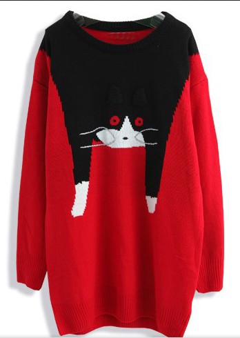 3d Cat Sweater on Luulla
