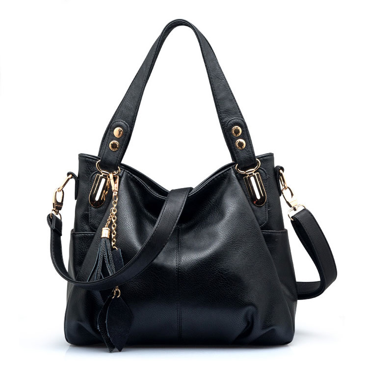 Fashion Tassel Leather Shoulder Bag&Handbag on Luulla